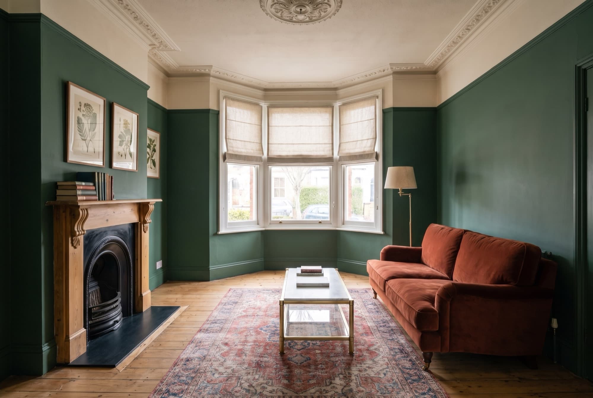 Front reception, restyled Classic British